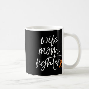 Crps Awareness Orange Ribbon Wife Mum Fighter Coffee Mug