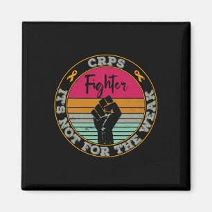 Crps Awareness Retro Fighter Warrior Idea Men Wome Magnet