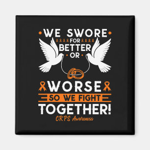 Crps Awareness Spouse Husband Wife Support  Magnet