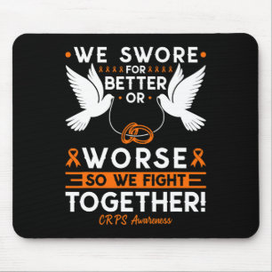 Crps Awareness Spouse Husband Wife Support Mouse Pad