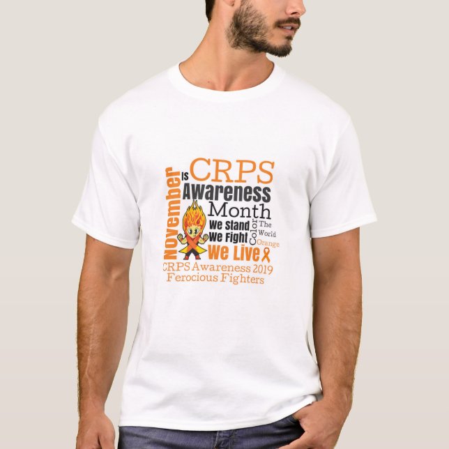 CRPS Awareness T-Shirt (Front)