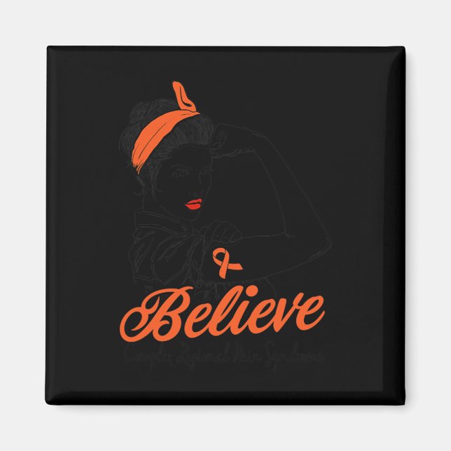 Crps Awareness Warrior Unbreakable Superhero  Magnet (Front)