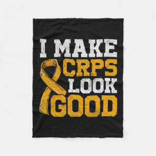 Crps Complex Regional Pain Syndrome Awareness Nove Fleece Blanket