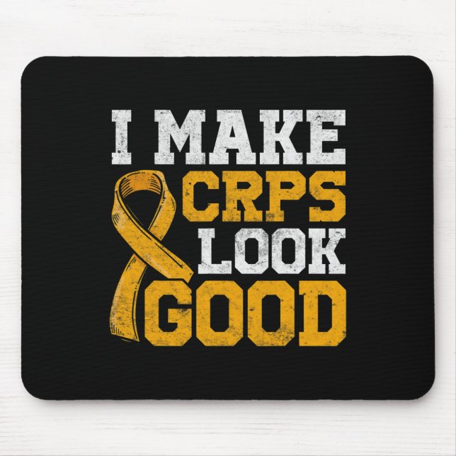 CRPS Complex Regional Pain Syndrome Awareness Nove Mouse Pad (Front)