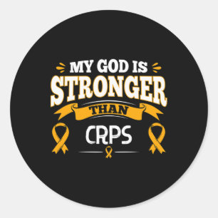 Crps Gift - Complex Regional Pain Syndrome Survivo Classic Round Sticker