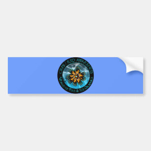 CRPS/RSD World of Fire & Ice Bumper Sticker