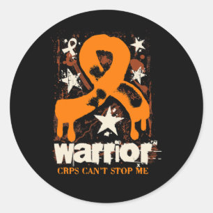 CRPS Warrior Complex Regional Pain Syndrome Awaren Classic Round Sticker