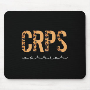 Crps Warrior Leopard Crps Awareness For Man Woman  Mouse Pad