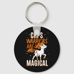 Crps Warrior Magical Unicorn Orange Ribbon Causalg Key Ring