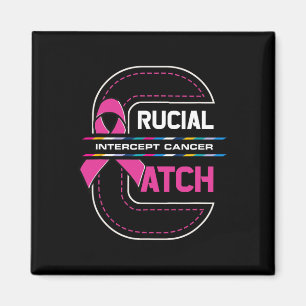 Crucial A Catch Intercept Cancer Breast Cancer Awa Magnet