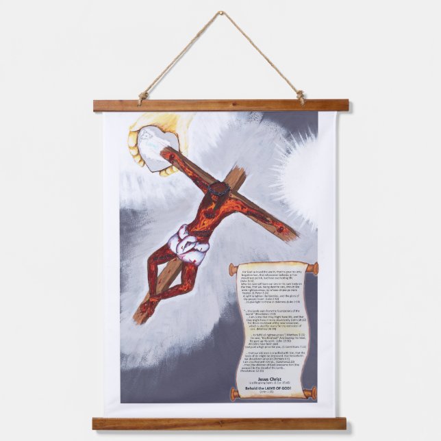 Crucified Hanging Tapestry (Front)