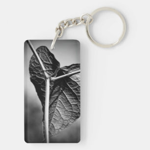 crucified heart key ring