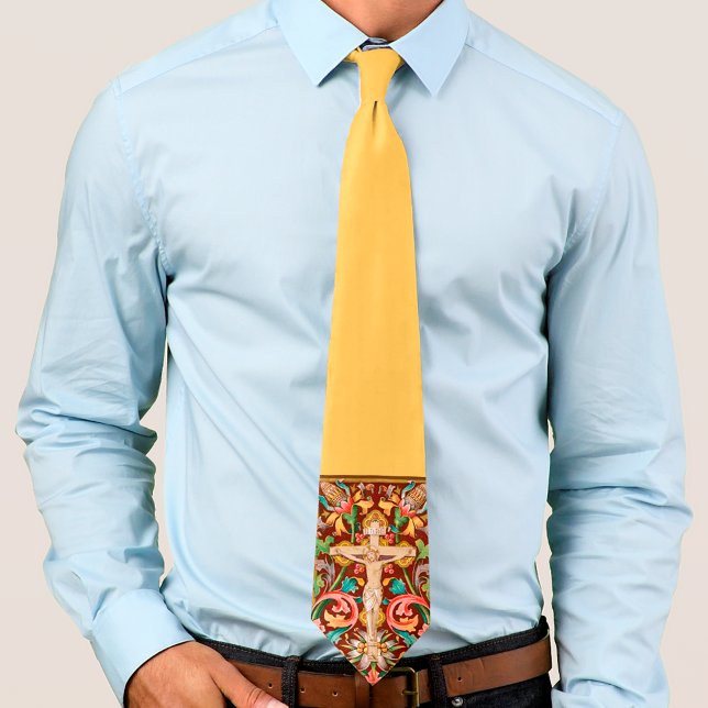 Crucified Jesus Lenten Tie (Creator Uploaded)