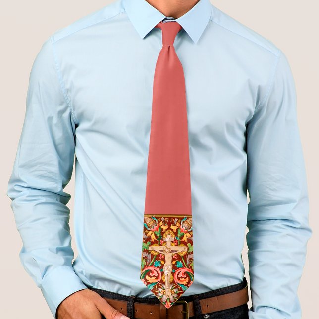 Crucified Jesus Lenten Tie (Creator Uploaded)
