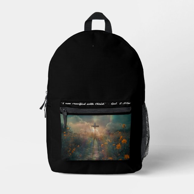 Crucified with Christ Backpack (Front)