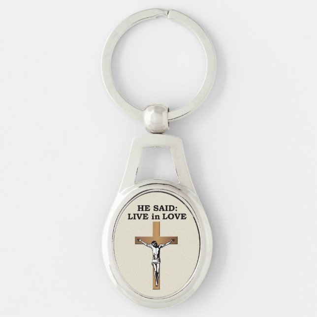 Crucifix Key Ring (Front)