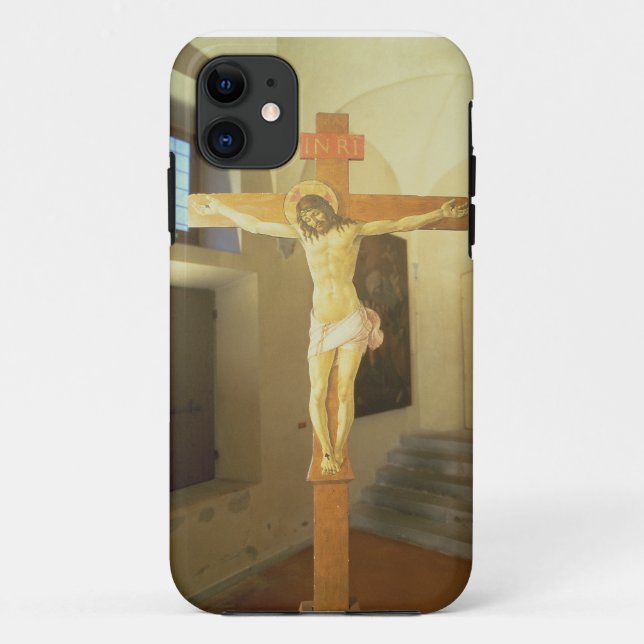 Crucifix (tempera on wood) Case-Mate iPhone case (Back)