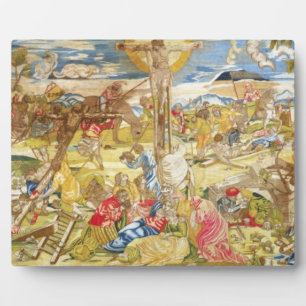 Crucifixion, 1609 (embroidery) plaque
