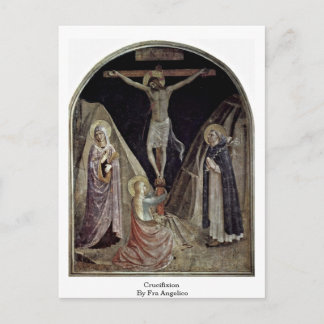 Crucifixion By Fra Angelico Postcard