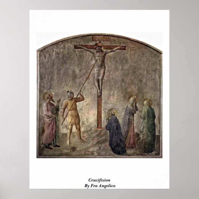 Crucifixion By Fra Angelico Poster (Front)