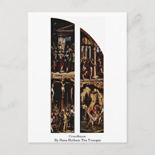 Crucifixion By Hans Holbein The Younger Postcard