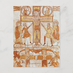 Crucifixion & Division of Clothes of the Postcard