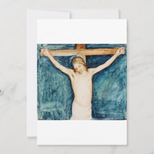 Crucifixion from the Altarpiece in the Church Invitation