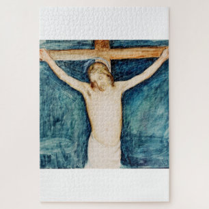 Crucifixion from the Altarpiece in the Church Jigsaw Puzzle
