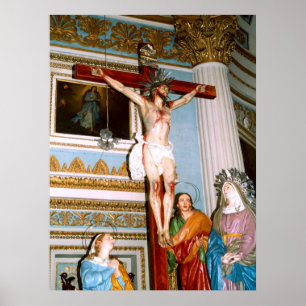 Crucifixion in Malta Poster