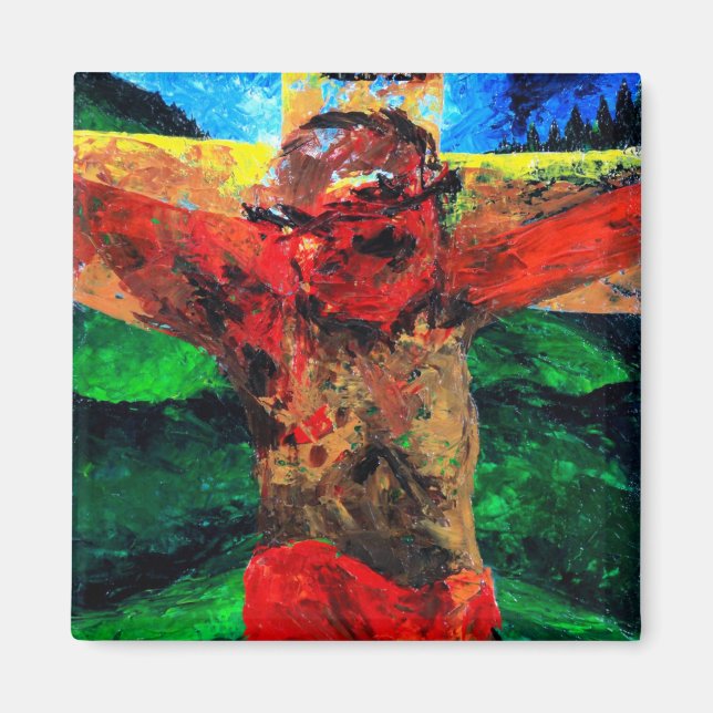 Crucifixion- it is finished 2009 magnet (Front)