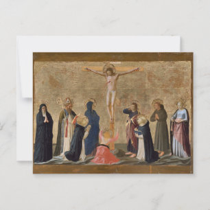 Crucifixion of Jesus by Fra Angelico Postcard