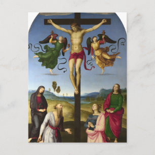 Crucifixion of Jesus by Raphael Postcard