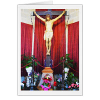 Crucifixion of Jesus card