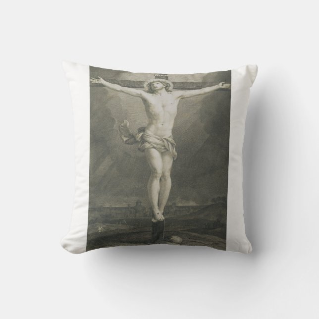 Crucifixion of Jesus Christ Cushion (Front)