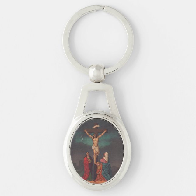 Crucifixion of Jesus Christ Key Ring (Front)