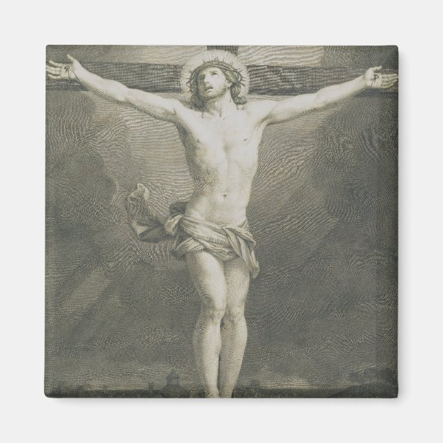 Crucifixion of Jesus Christ Magnet (Front)