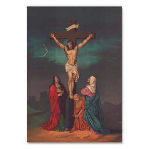Crucifixion of Jesus Christ Table Number