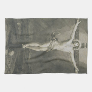Crucifixion of Jesus Christ Tea Towel