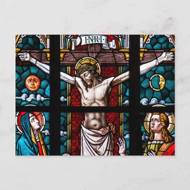 Crucifixion of Jesus Postcard (Front)