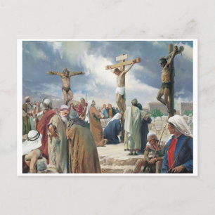 Crucifixion postcard
