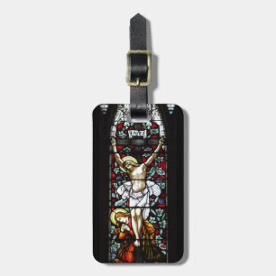 Crucifixion (Stained Glass) Luggage Tag