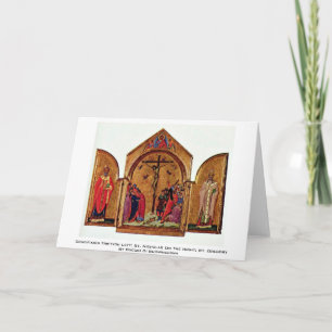 Crucifixion Triptych Left: St. Nicholas Holiday Card