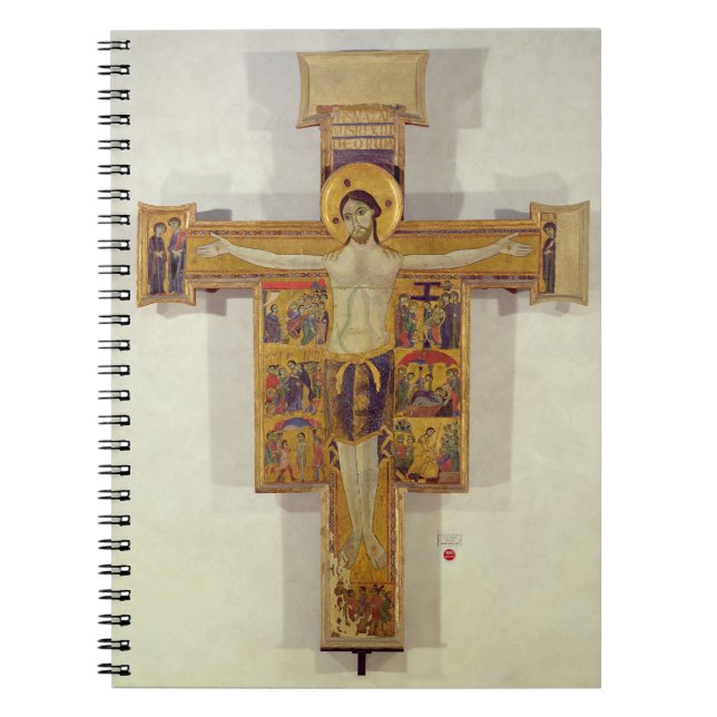 Crucifixion, Tuscan School, second half of 12th ce Notebook (Front)