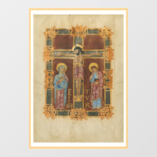 Crucifixion Window Cling