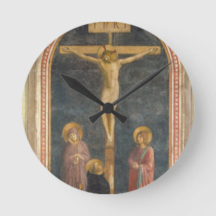 Crucifixion with the Virgin, SS. John the Evangeli Round Clock