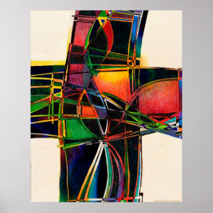 "Cruciform 16" Print