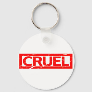 Cruel Stamp Key Ring