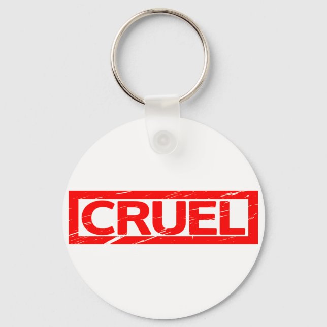 Cruel Stamp Key Ring (Front)