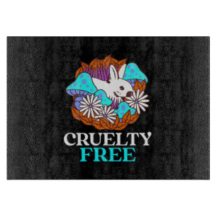 Cruelty free cutting board