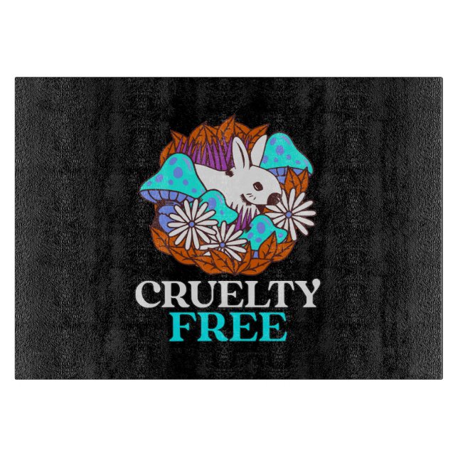 Cruelty free cutting board (Front)